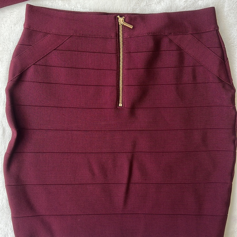 Bebe Y2K bandage skirt and top - Picture 7 of 10